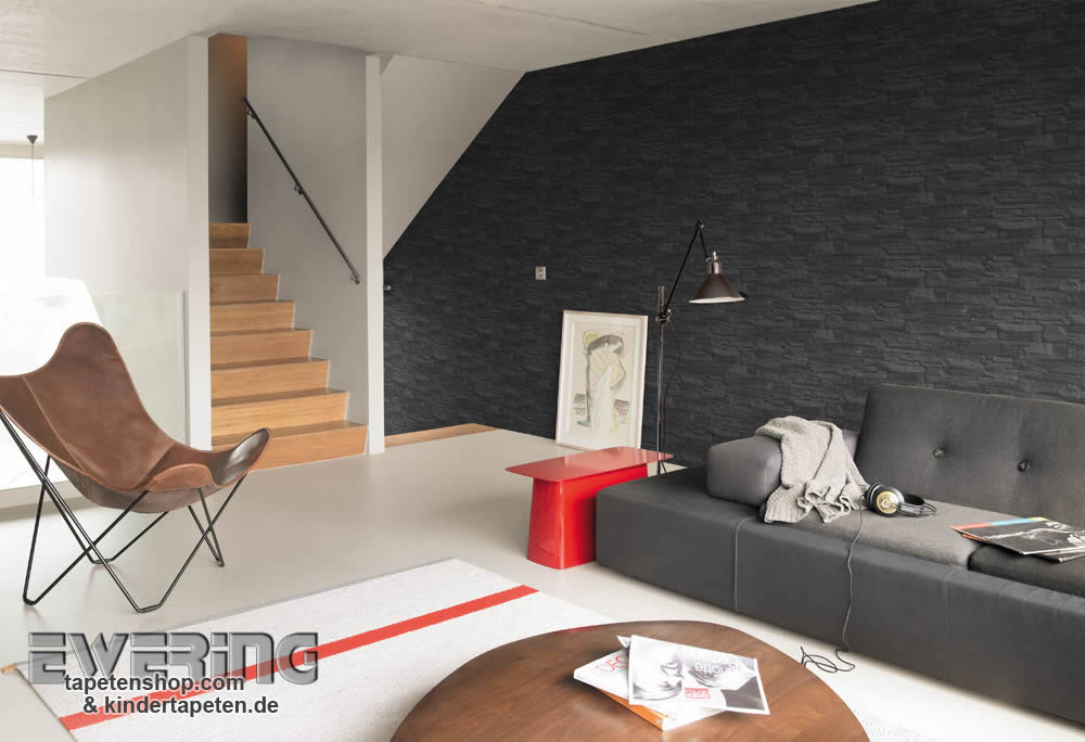 Factory ii – tapeten mit natur optiken im modernen industrial chic ...