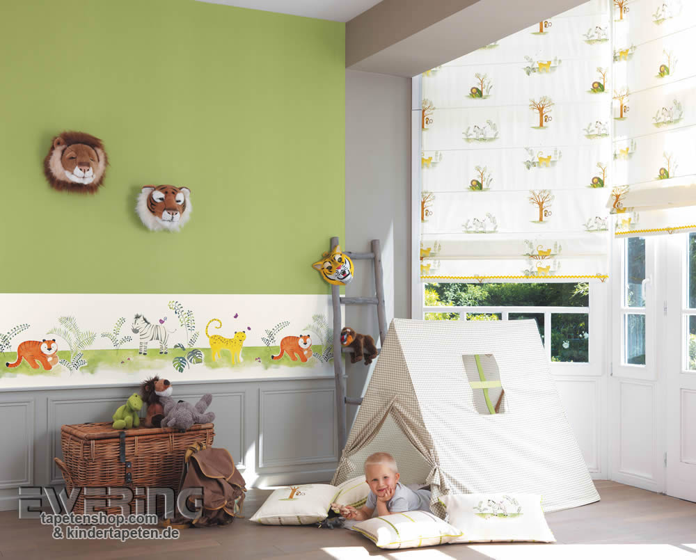Kinderzimmer tapeten für mädchen und jungen – alice & paul von ...