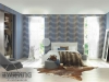 Moderne Wellen-Muster - New Wave Rasch
